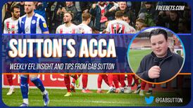 Sutton’s Acca: 18/1 EFL Bet – Saturday 30th July