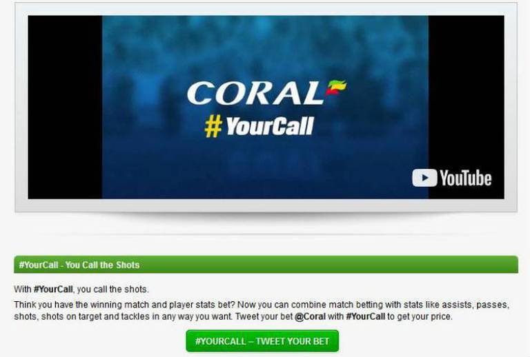 coral your call offer