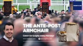 Ed Quigley’s Ante-Post Armchair for Monday 21st November
