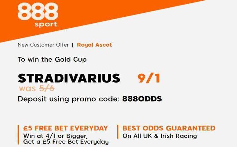 Get 9/1 on Stradivarius to win the Gold Cup