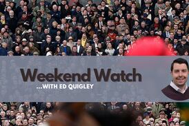 Ed Quigley: Weekend Watch - Saturday 3rd December