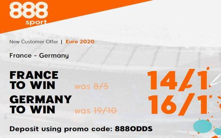 Get 14/1 for France or 16/1 for Germany to win