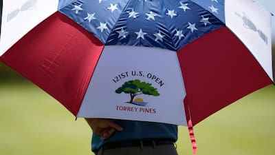 US Open golf