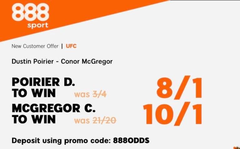 Poirier McGregor UFC Odds