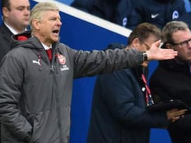 Arsenal's French manager Arsene Wenger