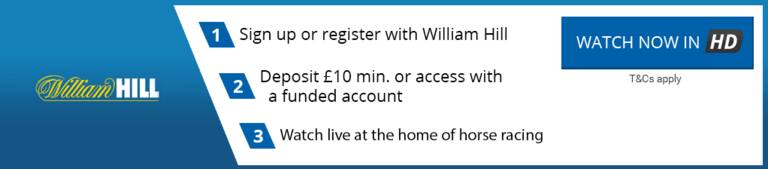 William Hill live streaming