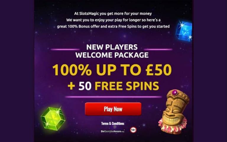 Slots Magic Welcome offer