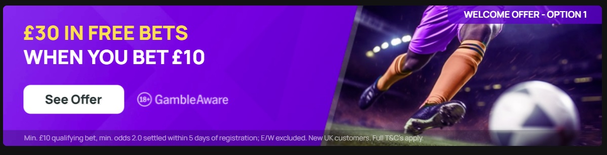 Kwiff sign up offer, Kwiff welcome offer