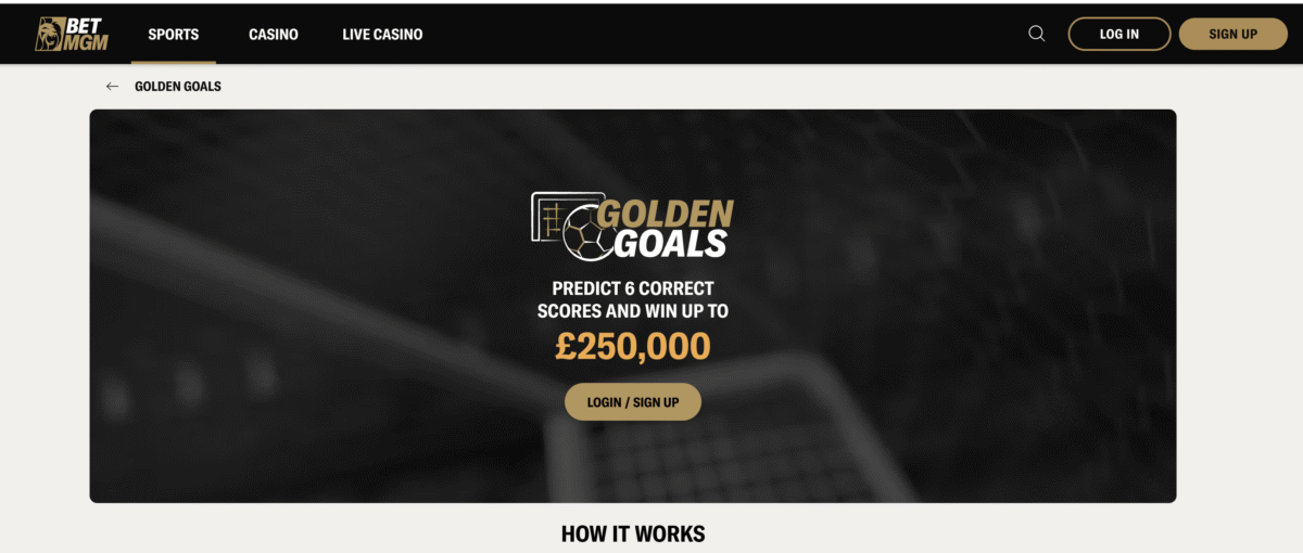 There are promos as well as the usual BetMGM offers