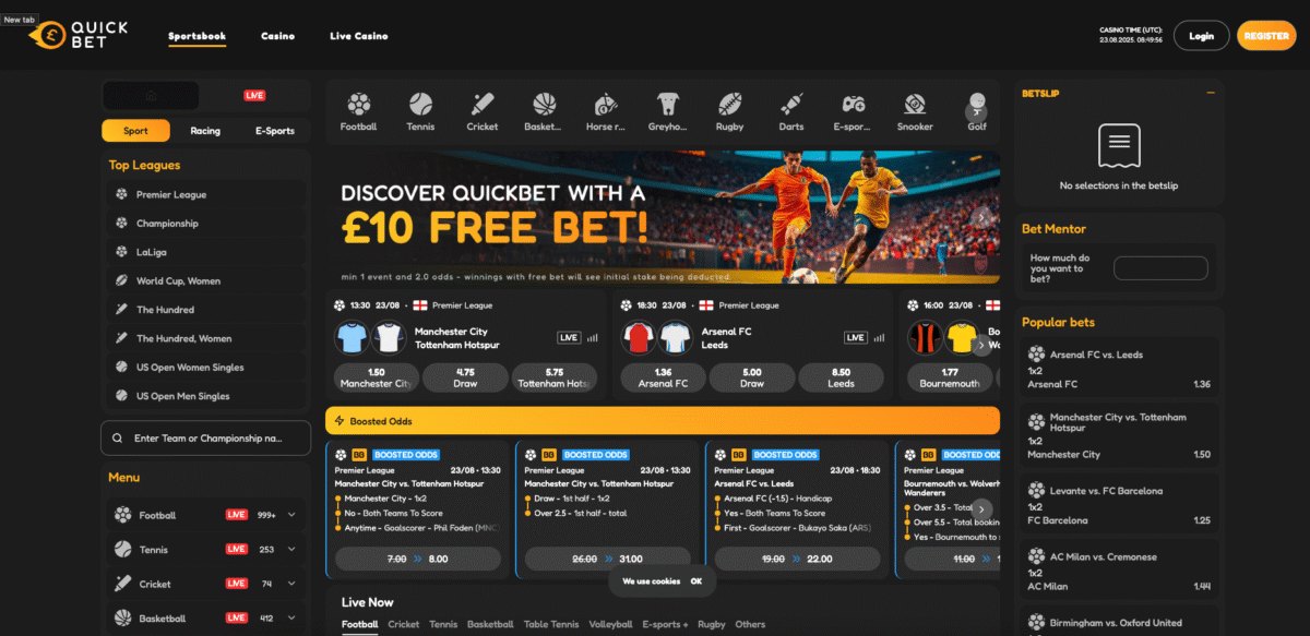 New Betting Sites - Quick Bet