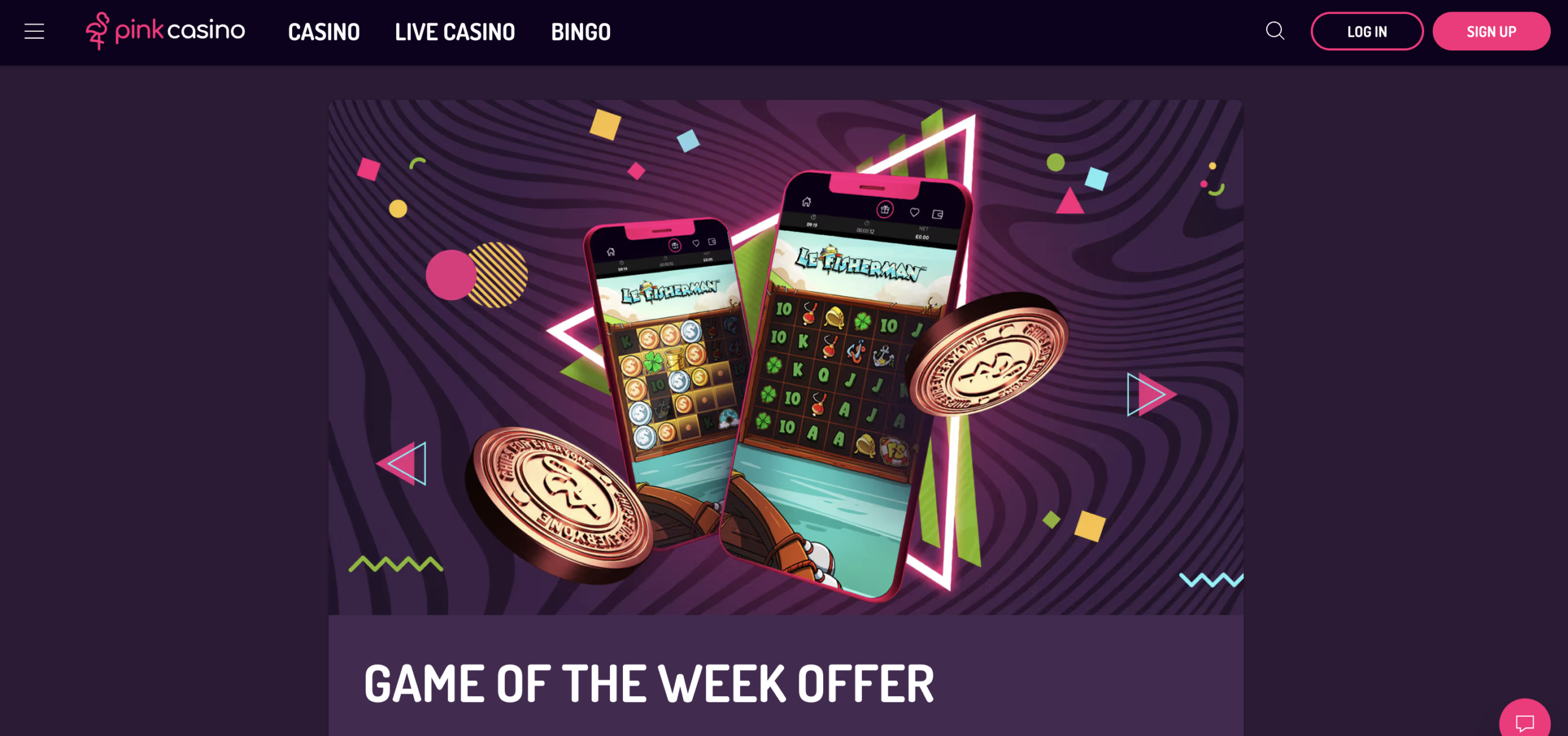Casino Bonus of the Day - Pink Casino