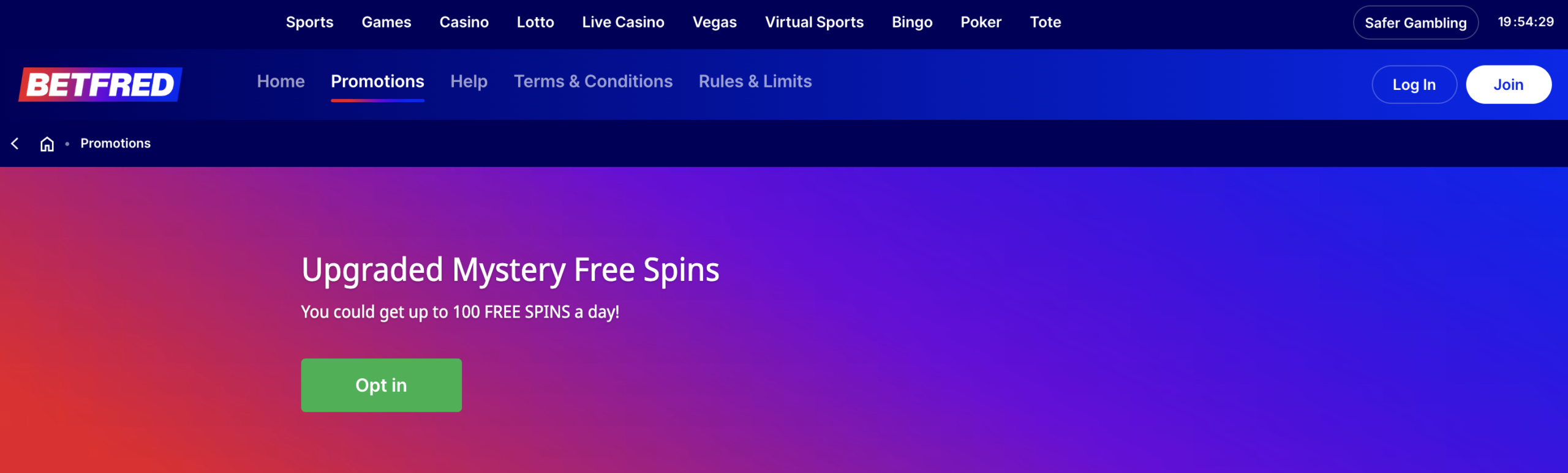 Casino Bonus of the Day - Betfred Casino