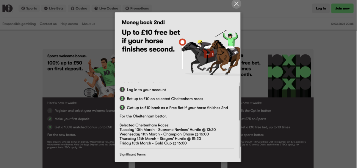 Cheltenham Existing Customer Promos - SpreadEx