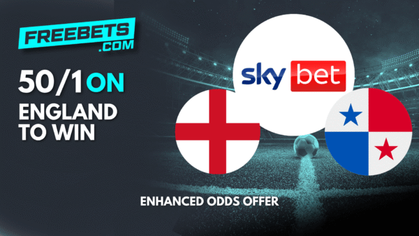 Skybet 50 to 1 England to Win vs Panama