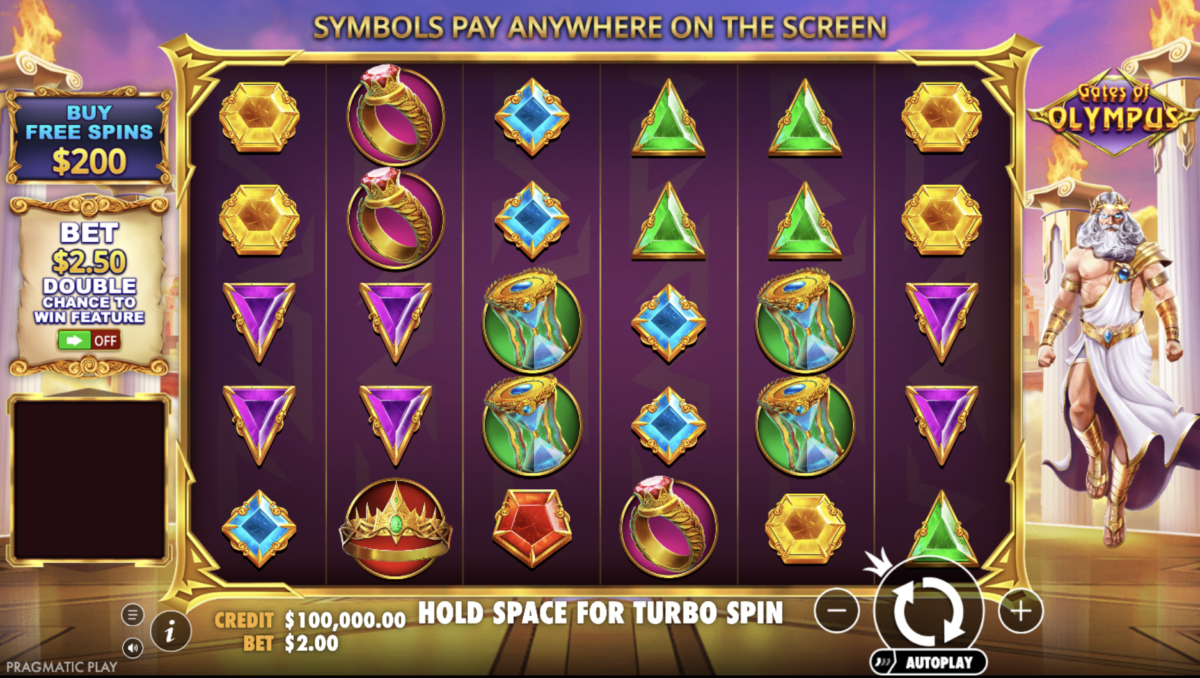 Best Casino Free Spins - Gates of Olympus