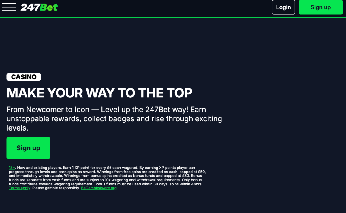 247bet vip & loyalty rewards
