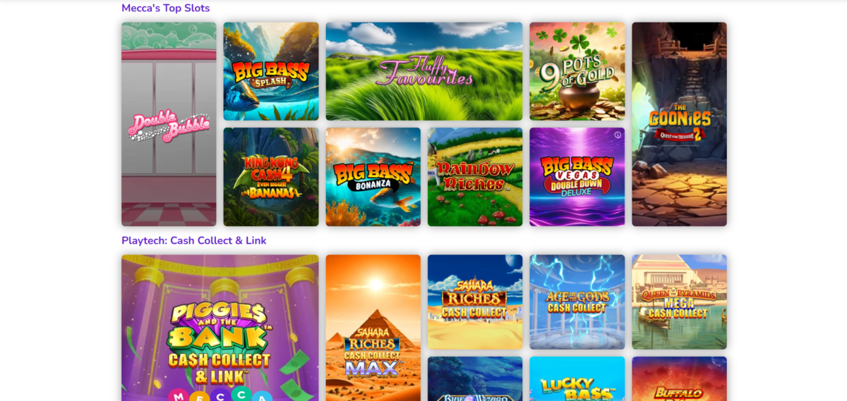 Mecca Casino Games